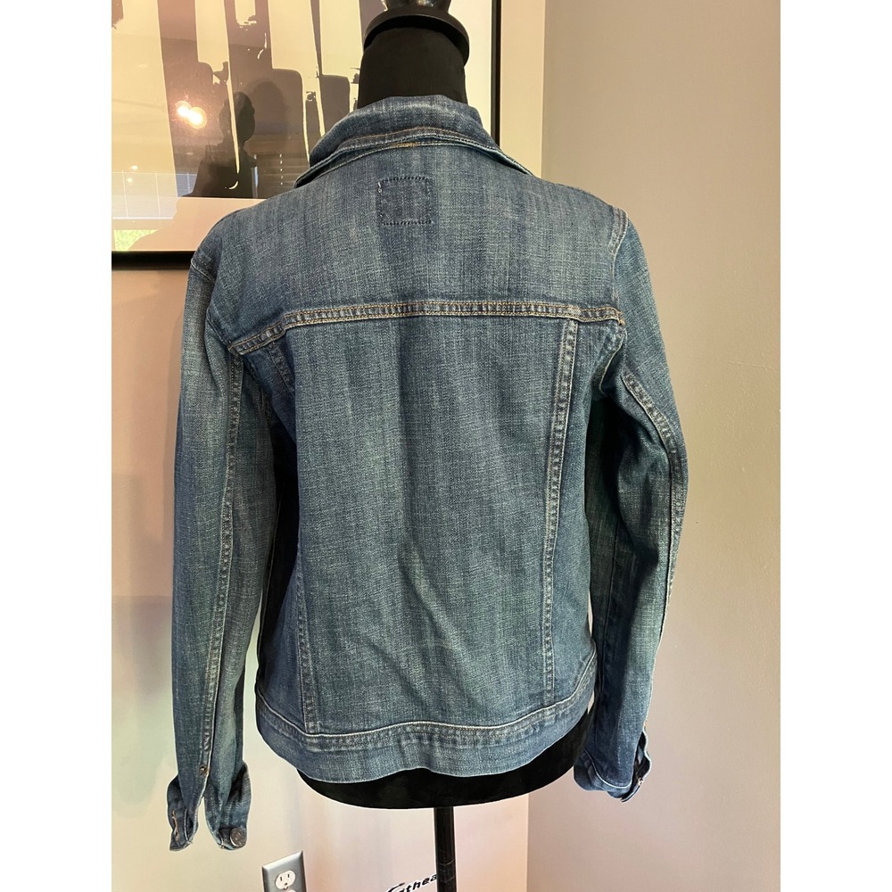 J.‎ Crew Classic Denim Jean Jacket Womens Blue size small - Picture 5 of 7